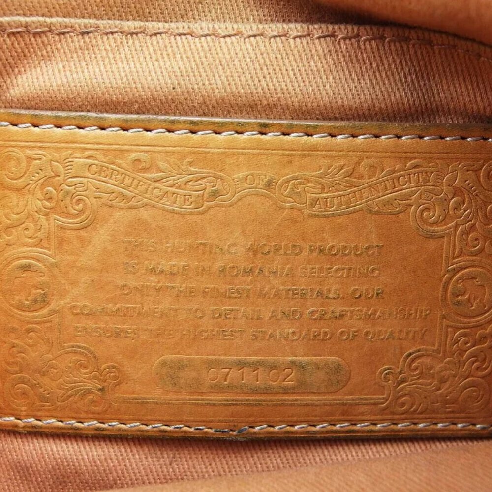 HUNTING WORLD Shoulder Bag Diagonal Shoulder Bag USED C4255 - Picture 11 of 11